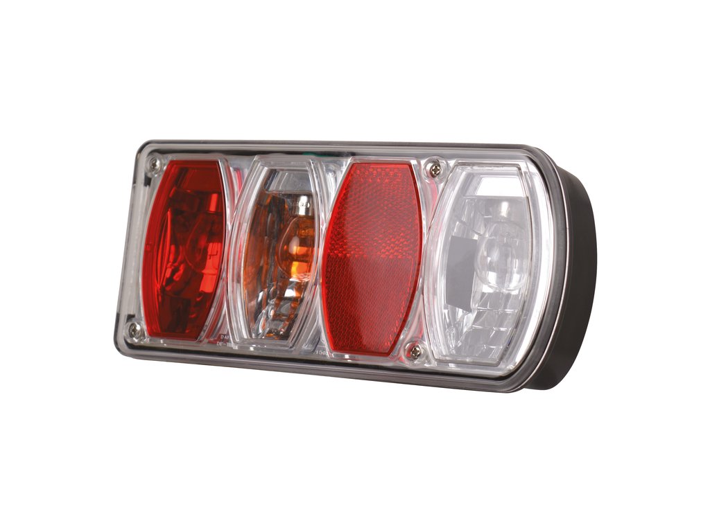 Lampa auto Carpoint pentru remorca partea dreapta cu 6 functii , 12V , 220x100mm , 1 buc