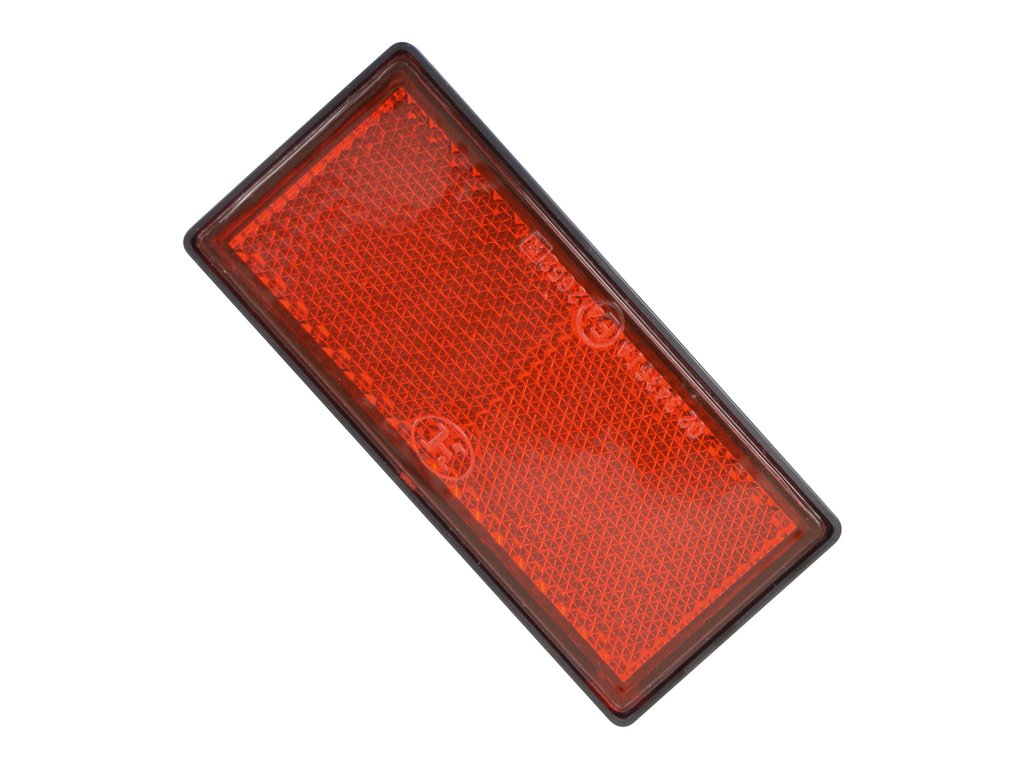 Catadioptru reflectorizant rosu Carpoint dreptunghiular , 86x40mm , 1 buc. Catadioptru reflectorizant rosu Carpoint dreptunghiular , 86x40mm , 1 buc.
