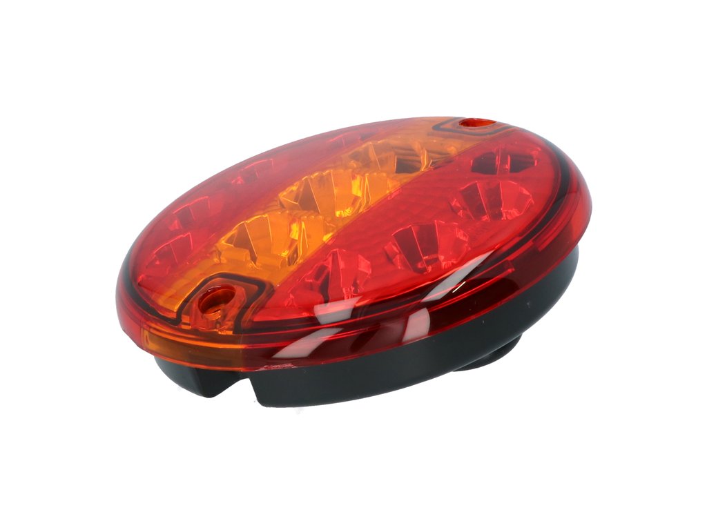 Lampa spate stop LED Carpoint , rotunda 140mm, 12V, 3 functii, Stanga, Dreapta