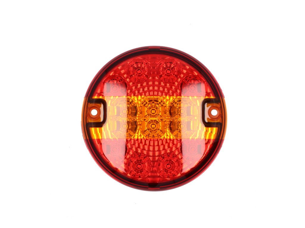 Lampa spate stop LED Carpoint , rotunda 140mm, 12V, 3 functii, Stanga, Dreapta
