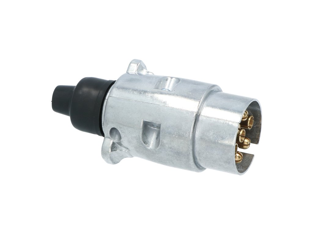 Fisa remorca auto Carpoint 12V 7 pini metal , 1 buc la blister