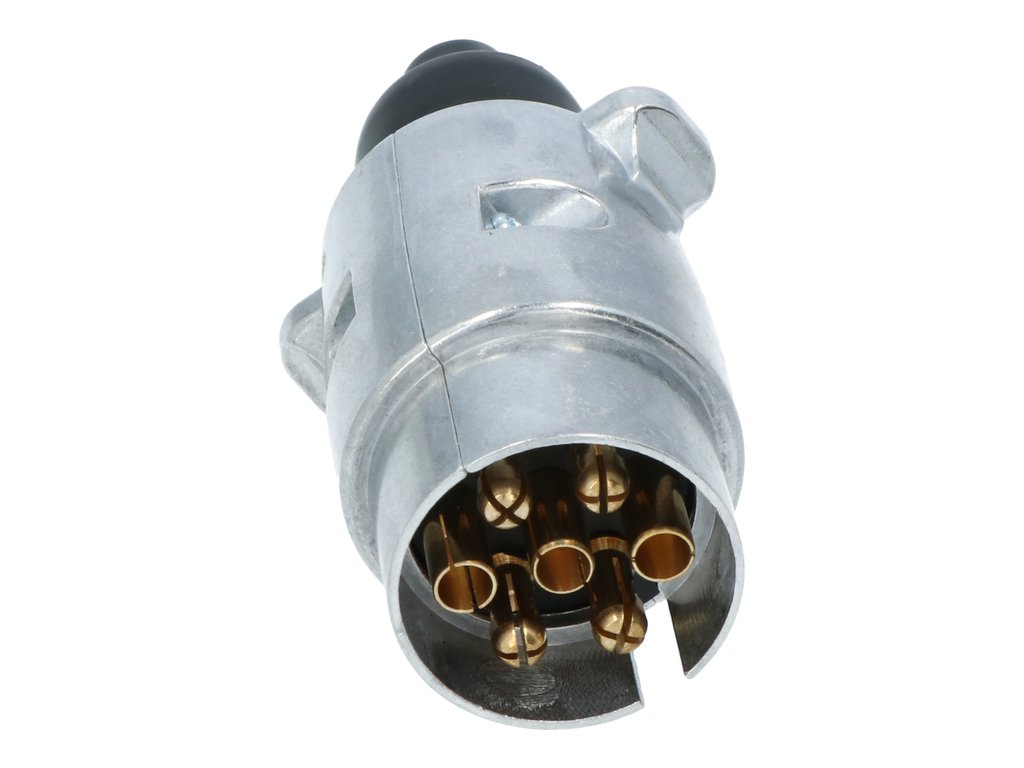 Fisa remorca auto Carpoint 12V 7 pini metal , 1 buc la blister