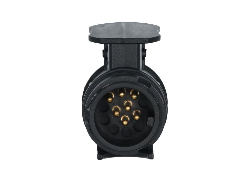 Adaptor priza remorca auto Carpoint plastic de la 13 la 7 pini Model mic