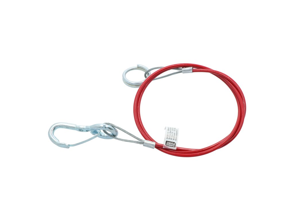 Cablu siguranta remorca auto Carpoint 98kg 1000N 110 cm , 1 buc vrac
