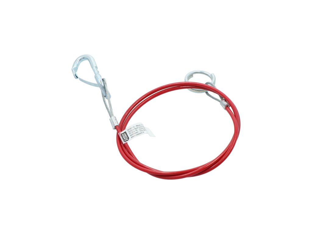 Cablu siguranta remorca auto Carpoint 98kg 1000N 110 cm , 1 buc vrac