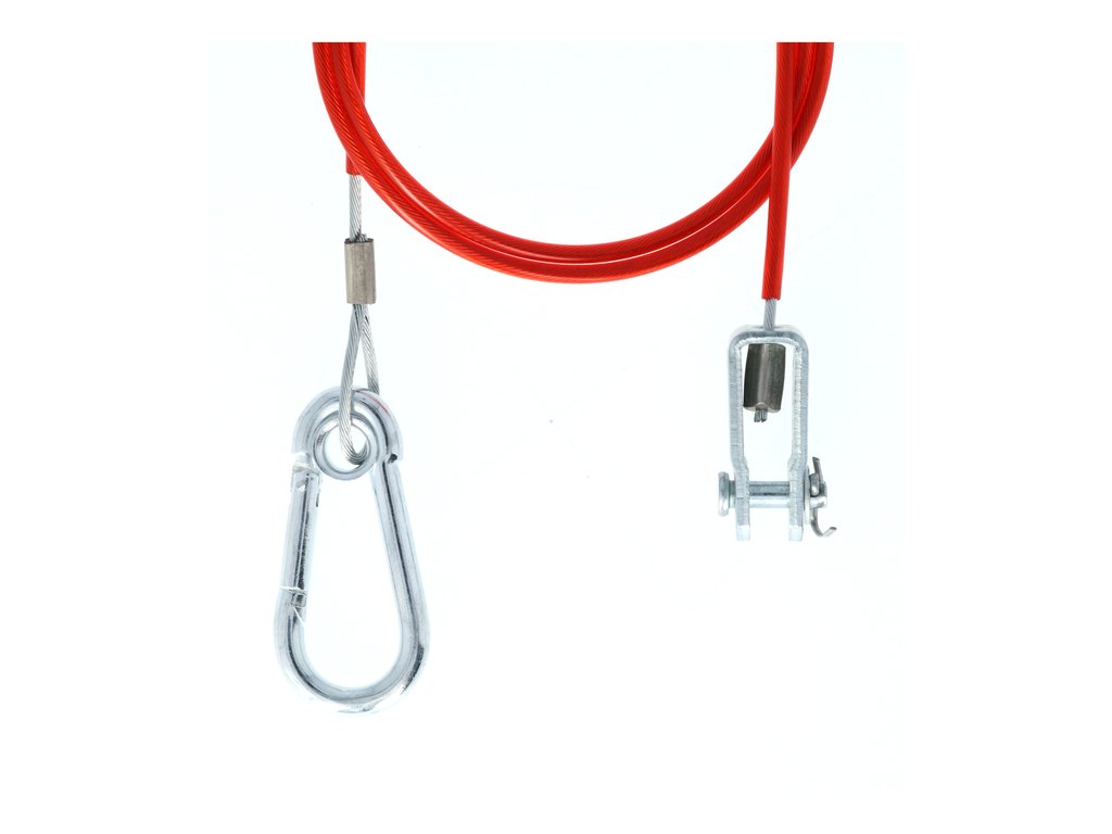 Cablu siguranta remorca auto Carpoint 150kg / 1500N, 100 cm , 1 buc.