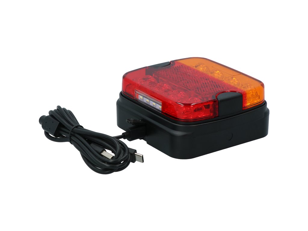Lampa remorca cu Leduri si Bluetooth, magnetica, cu 7 pini