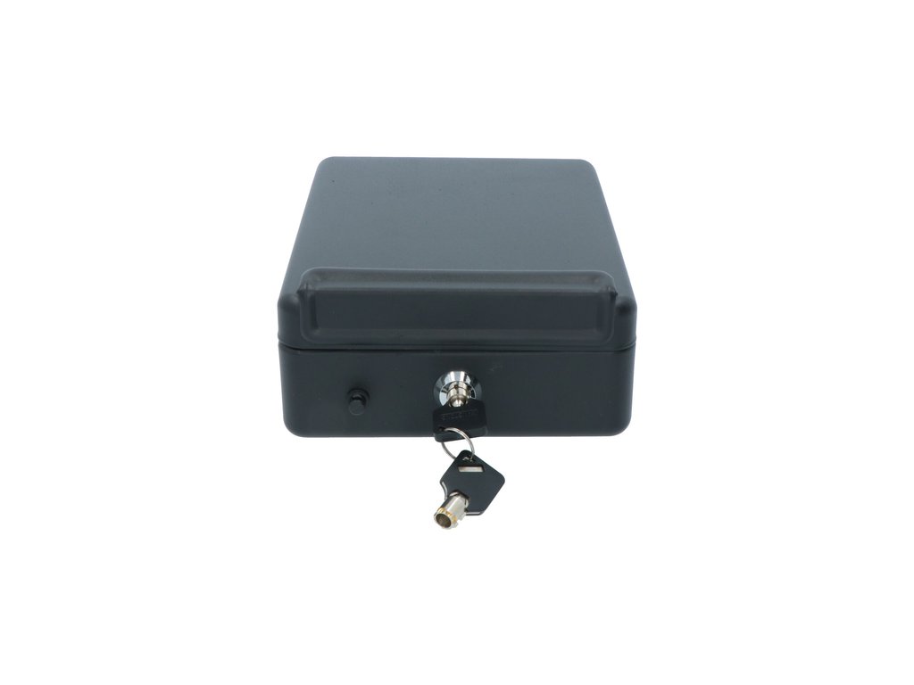 Seif auto Carpoint cu cheie , 25.5 x 16 x 7.5 cm