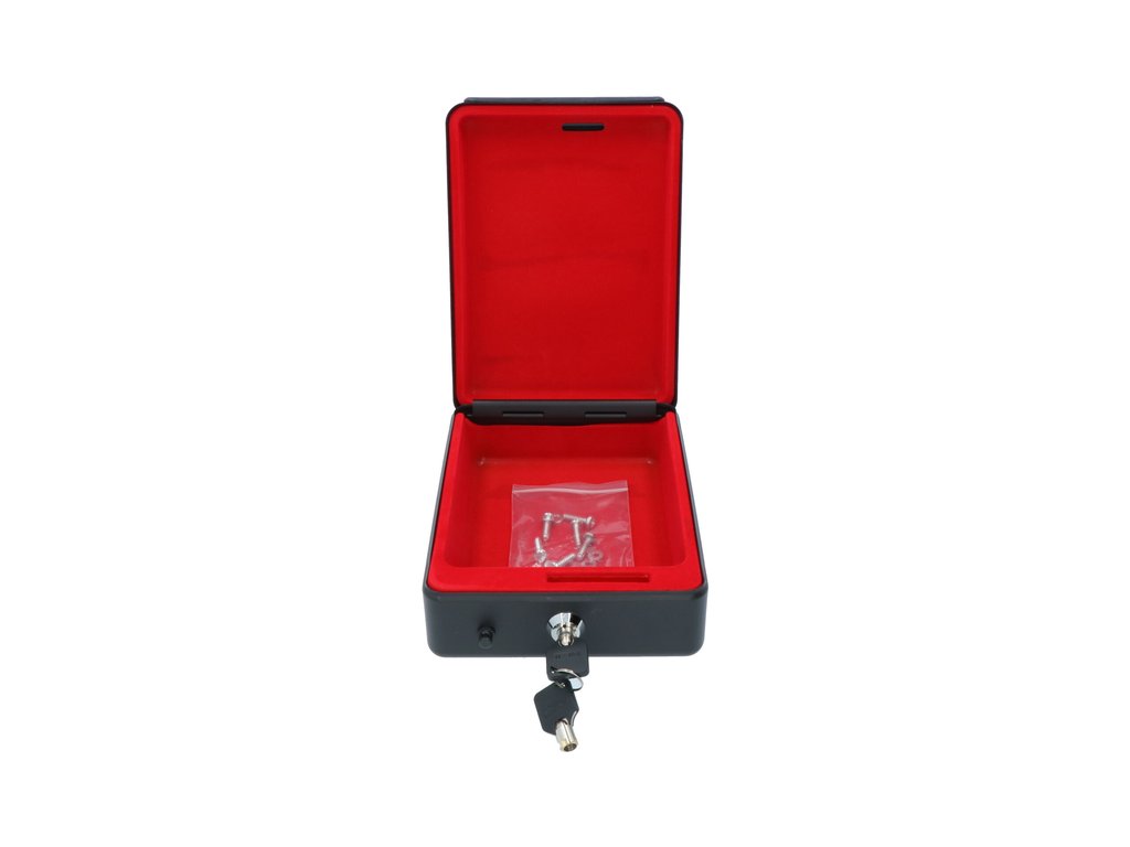 Seif auto Carpoint cu cheie , 25.5 x 16 x 7.5 cm