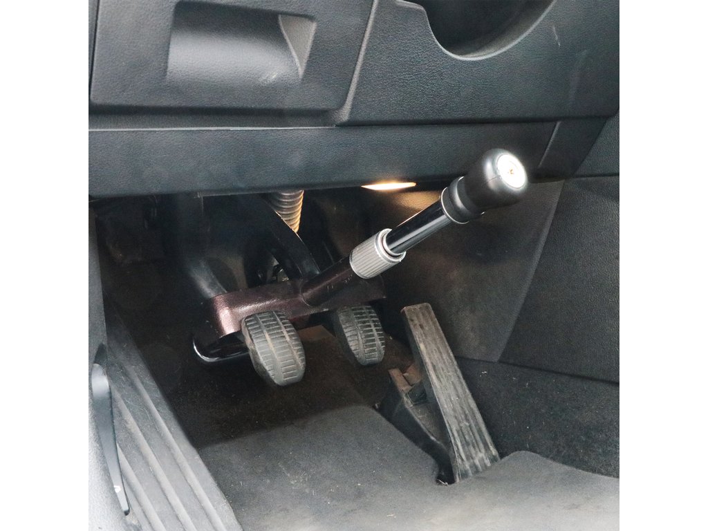 Antifurt auto Carpoint pentru pedala frana si ambreiaj ajustabil cu 2 chei, pentru autoturisme cu tranmisie manuala