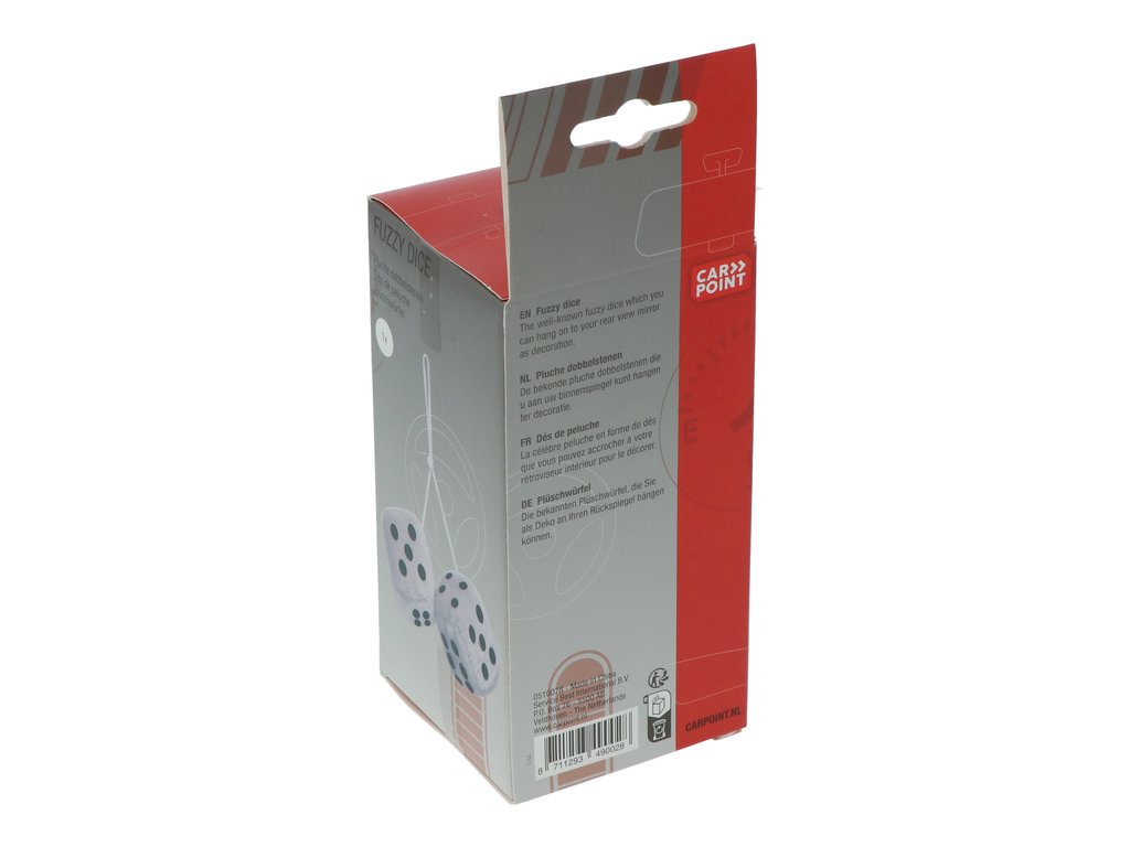 Zaruri ornamentale Carpoint albe , Ornament oglinda retrovizoare
