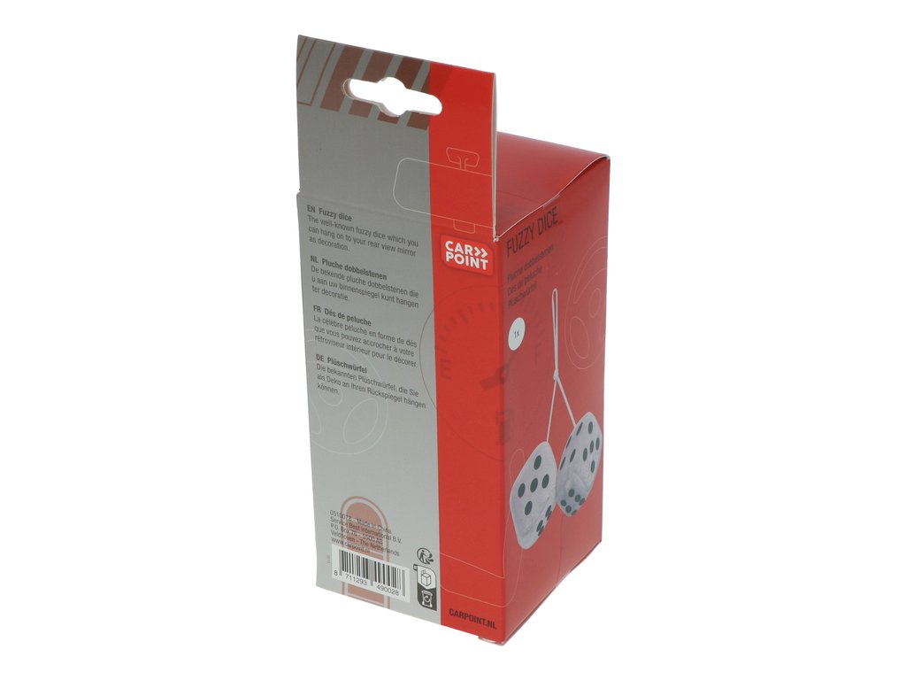 Zaruri ornamentale Carpoint albe , Ornament oglinda retrovizoare