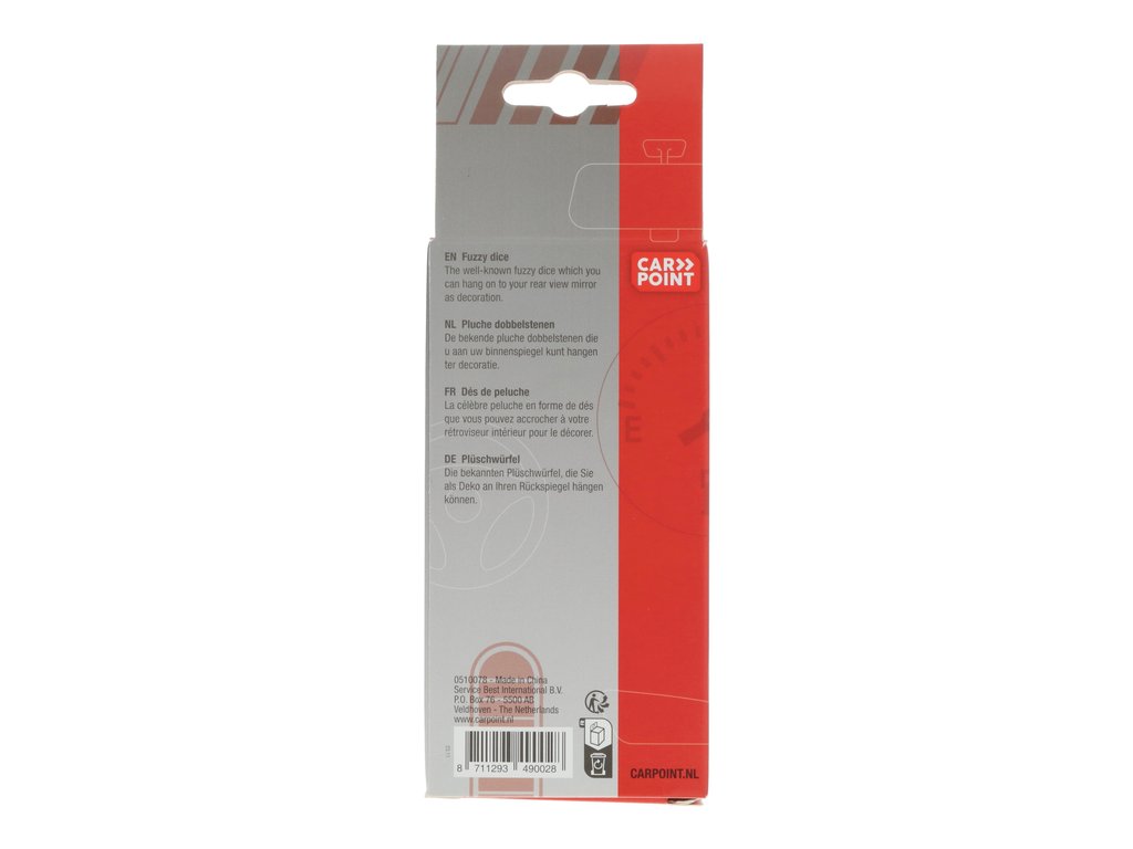 Zaruri ornamentale Carpoint albe , Ornament oglinda retrovizoare