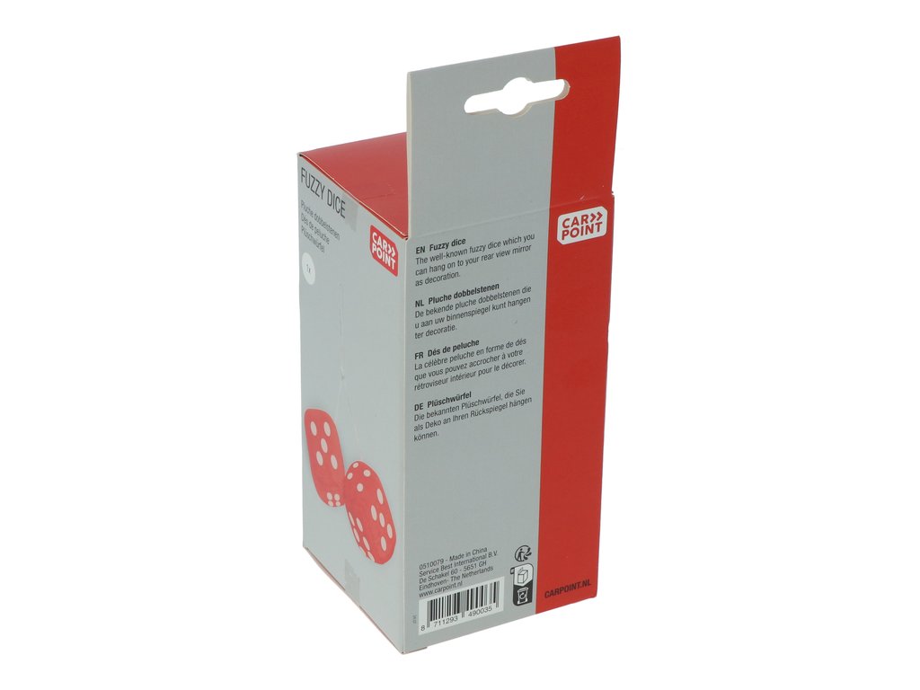 Zaruri ornamentale Carpoint rosii, Ornament oglinda retrovizoare
