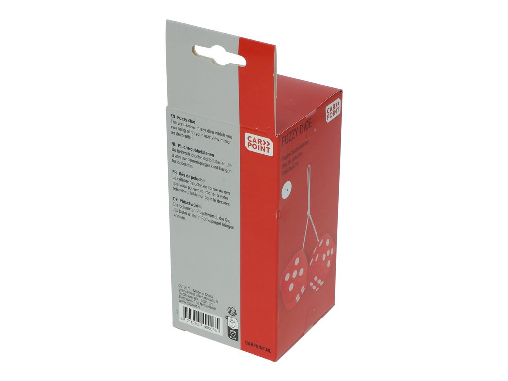 Zaruri ornamentale Carpoint rosii, Ornament oglinda retrovizoare