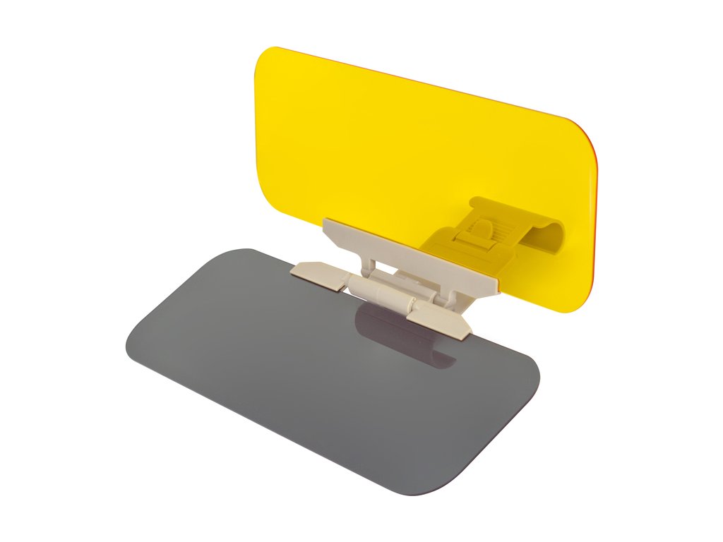 Parasolar tip vizor pentru circulatie pe timp de zi si timp de noapte, 18x32x6.5cm, Carpoint