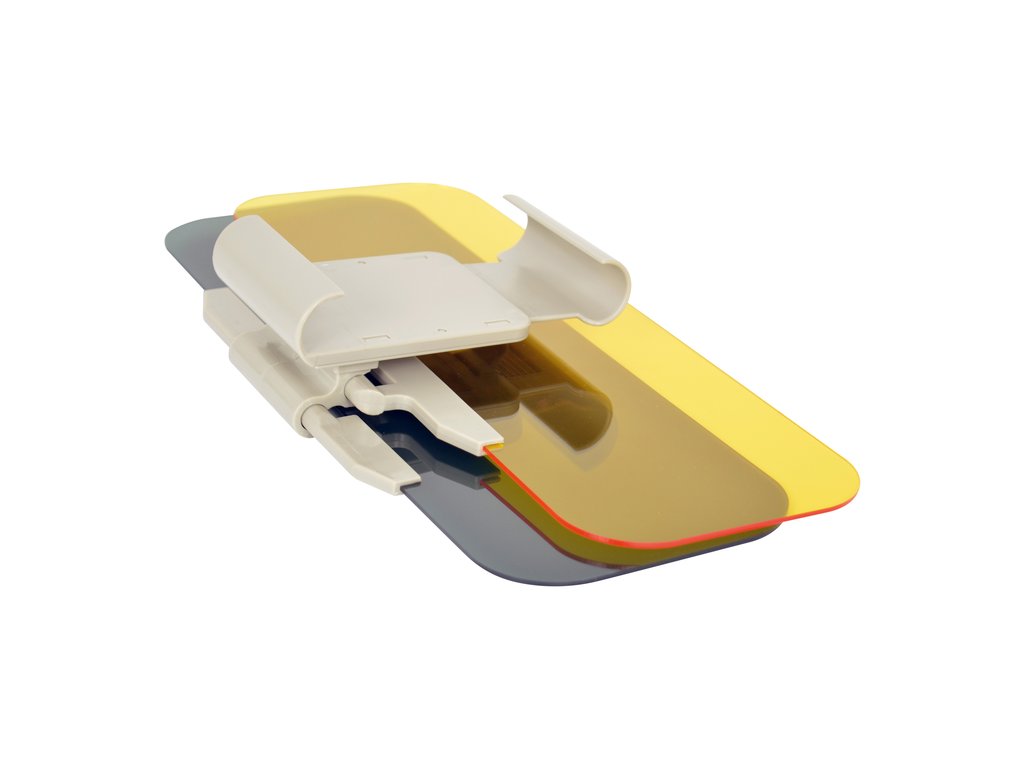 Parasolar tip vizor pentru circulatie pe timp de zi si timp de noapte, 18x32x6.5cm, Carpoint