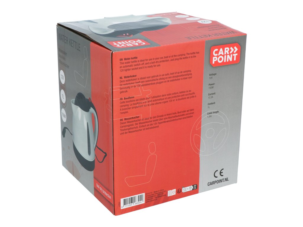 Fierbator apa electric pentru masina , 12V, 150W, Carpoint