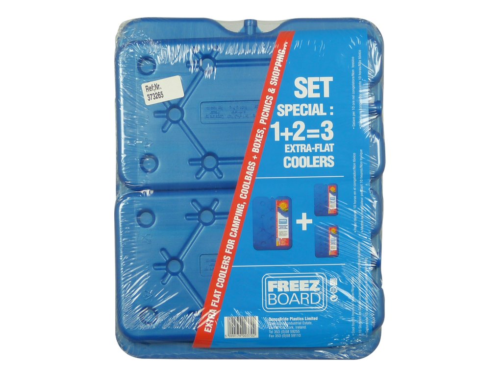 Element racire Connabride pentru lada frigorifica , 3 bucati la set ( 1x800g+ 2x400g ) ce mentine temperatura pana la 10 ore