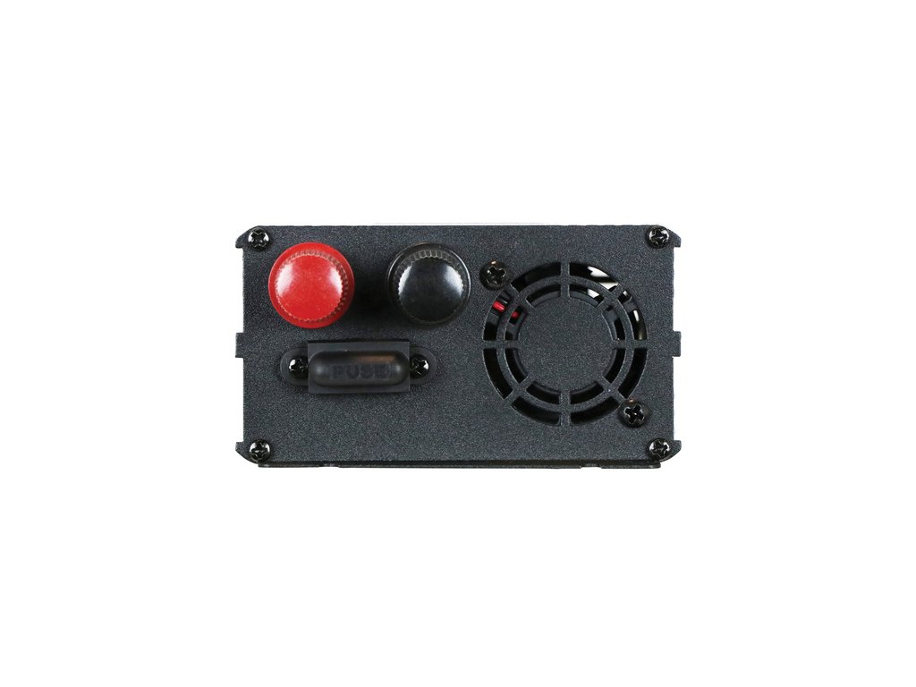 Invertor de tensiune auto Carpoint 12V-230V 300W 50Hz cu protectii la supra-sarcina , scurt-circuit, Port USB