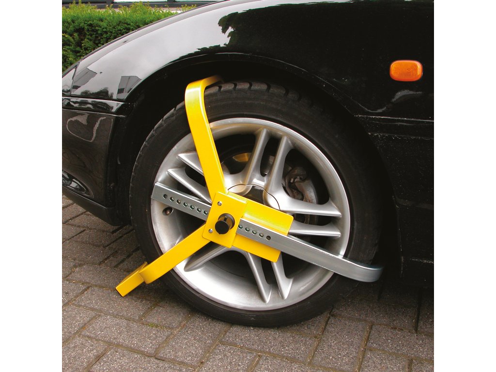 Antifurt roata Carpoint , Blocaj roata pentru jante de 13-15 inch, cu 3 gheare , 1 buc .