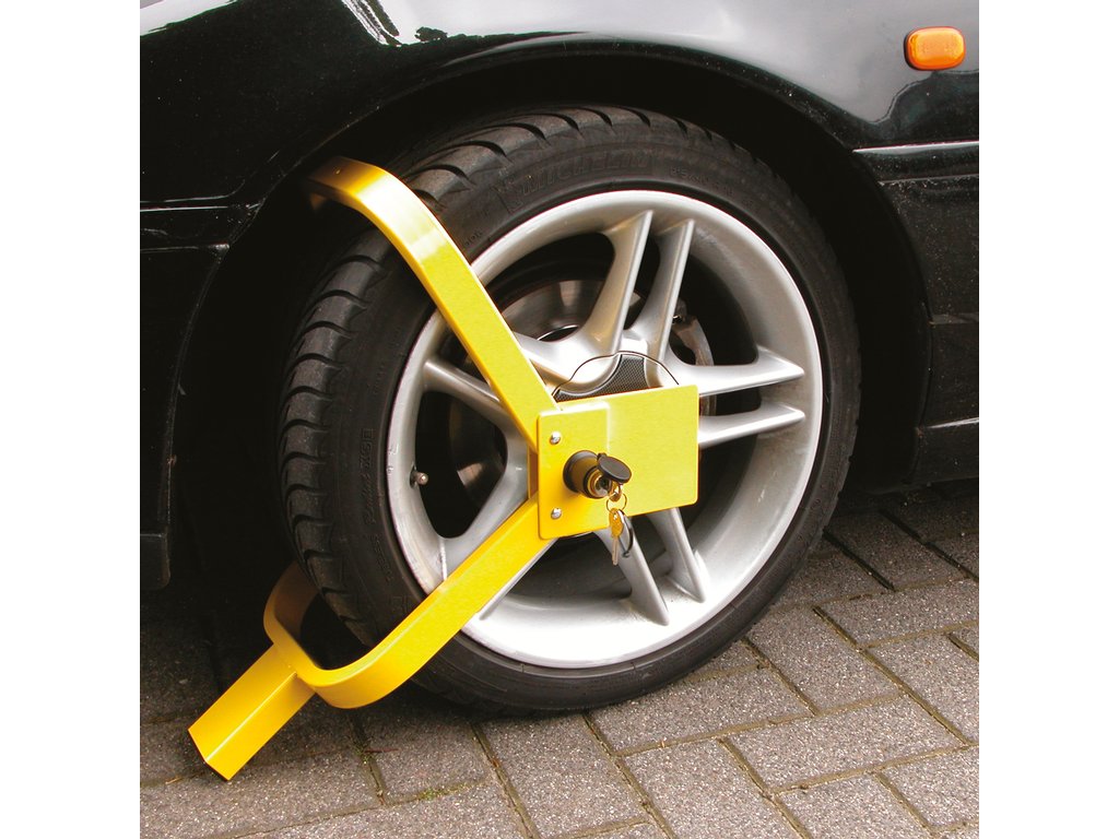Antifurt roata Carpoint , Blocaj roata pentru jante de 13-15 inch, cu 3 gheare , 1 buc .