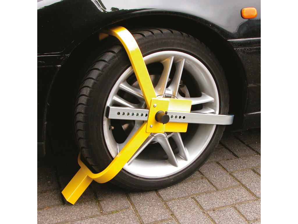 Antifurt roata Carpoint , Blocaj roata pentru jante de 13-15 inch, cu 3 gheare , 1 buc .