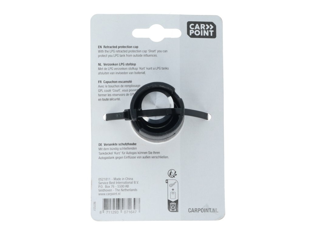 Buson rezervor combustibil Carpoint pentru rezervor GPL cu conector tip baioneta, 55mm, model scurt