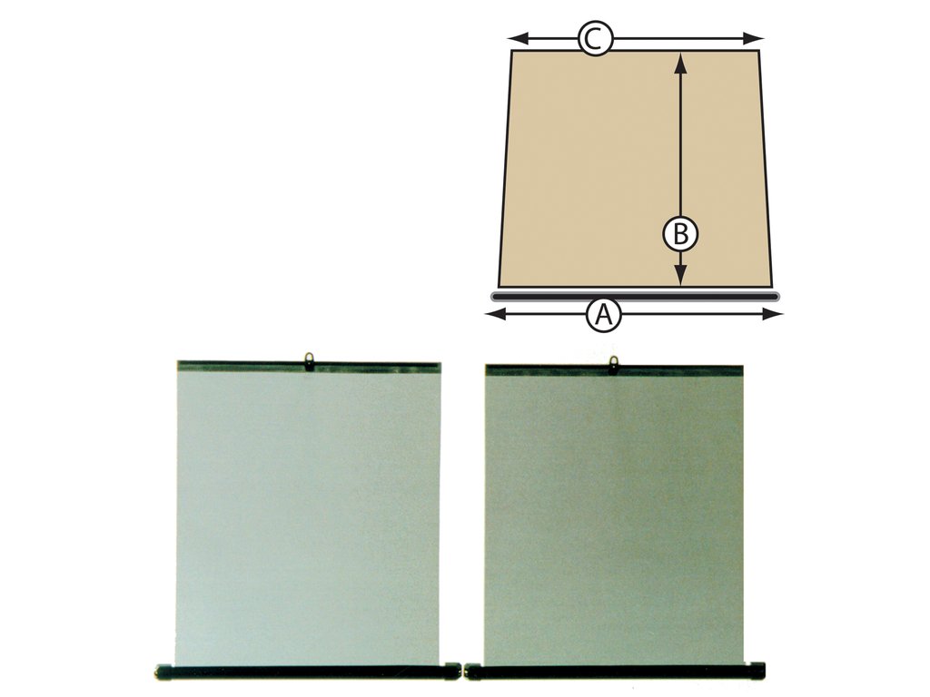 Jaluzele auto pentru luneta , latime 47 cm , 2 buc., fixare cu ventuze