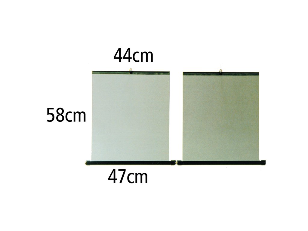 Jaluzele auto pentru luneta , latime 47 cm , 2 buc., fixare cu ventuze