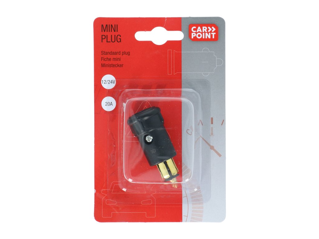 Miniconector Carpoint pentru priza auto 12/24V DC 20A ( 523406 ) , 1 buc.