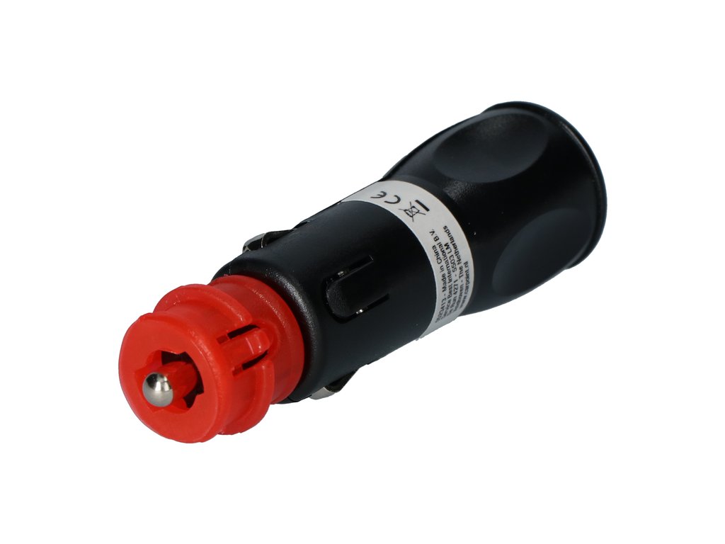 Mufa Bricheta auto Carpoint 6-24V cu Siguranta de 8 amp,Din ISO 4165 , 1 buc.