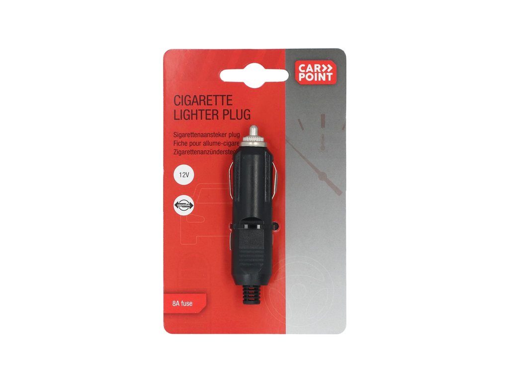 Mufa Bricheta auto Carpoint 12V cu Siguranta de 8 amp, Din ISO 4165, 1 buc.