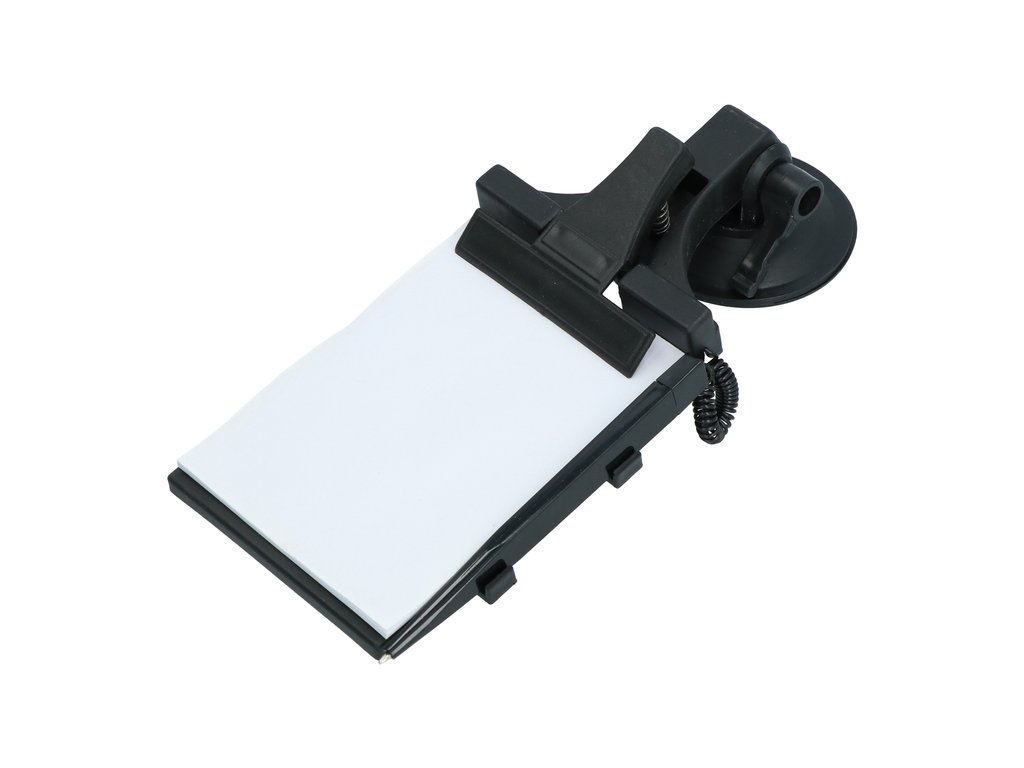 Bloc notes cu ventuza Carpoint format mare cu pix inclus