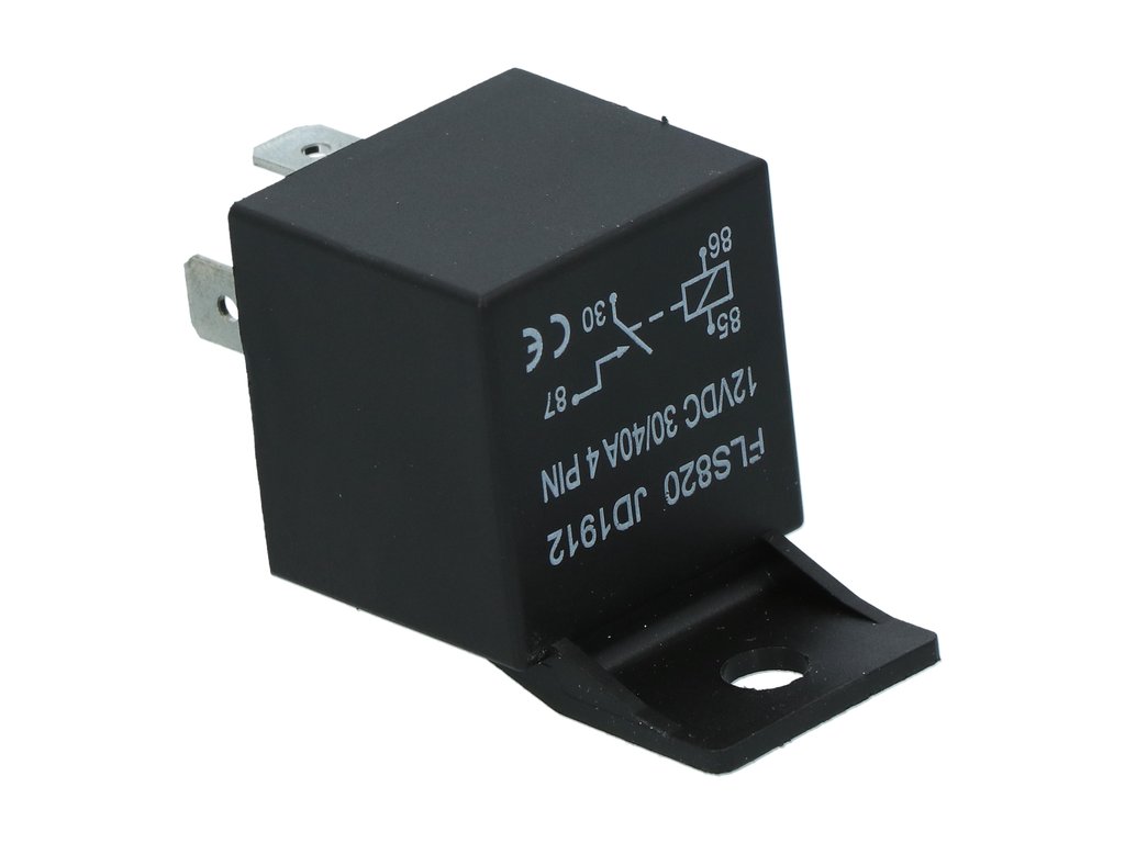 Releu auto BestAutoVest 12V 30A ON/FF cu 4 pini pentru faruri