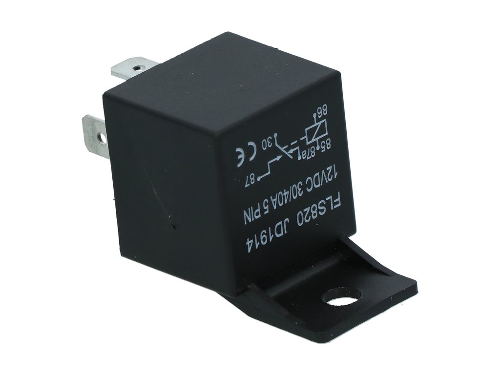 Releu auto BestAutoVest 12V 30A ON/FF cu 5 pini pentru faruri