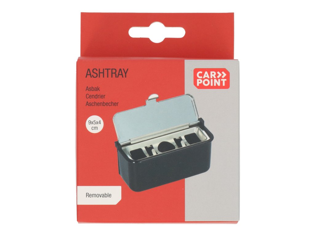 Scrumiera auto suplimentara Carpoint 9x5x4 cm