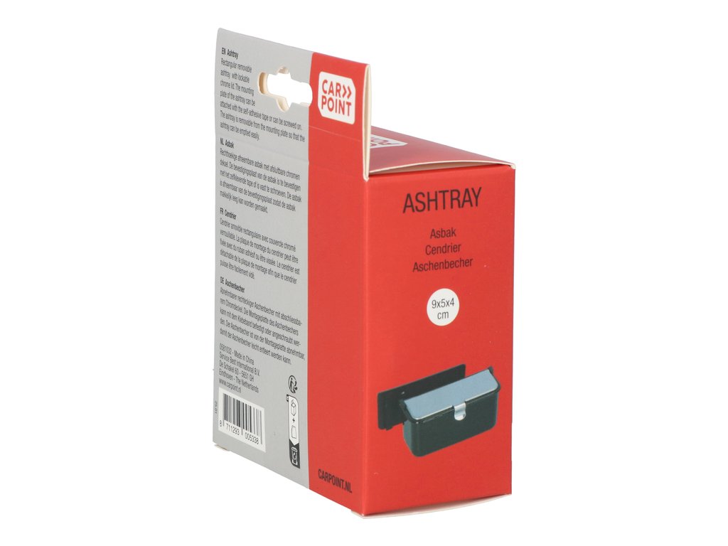 Scrumiera auto suplimentara Carpoint 9x5x4 cm