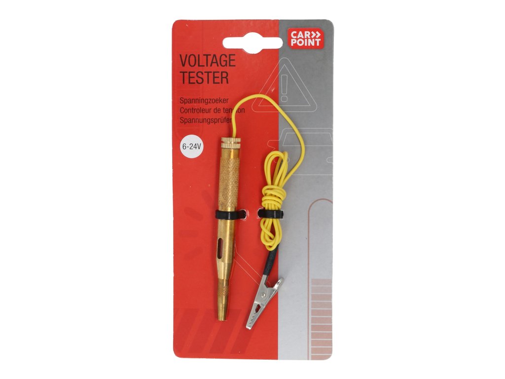 Creion pentru masurat tensiune Carpoint din cupru 6-24V