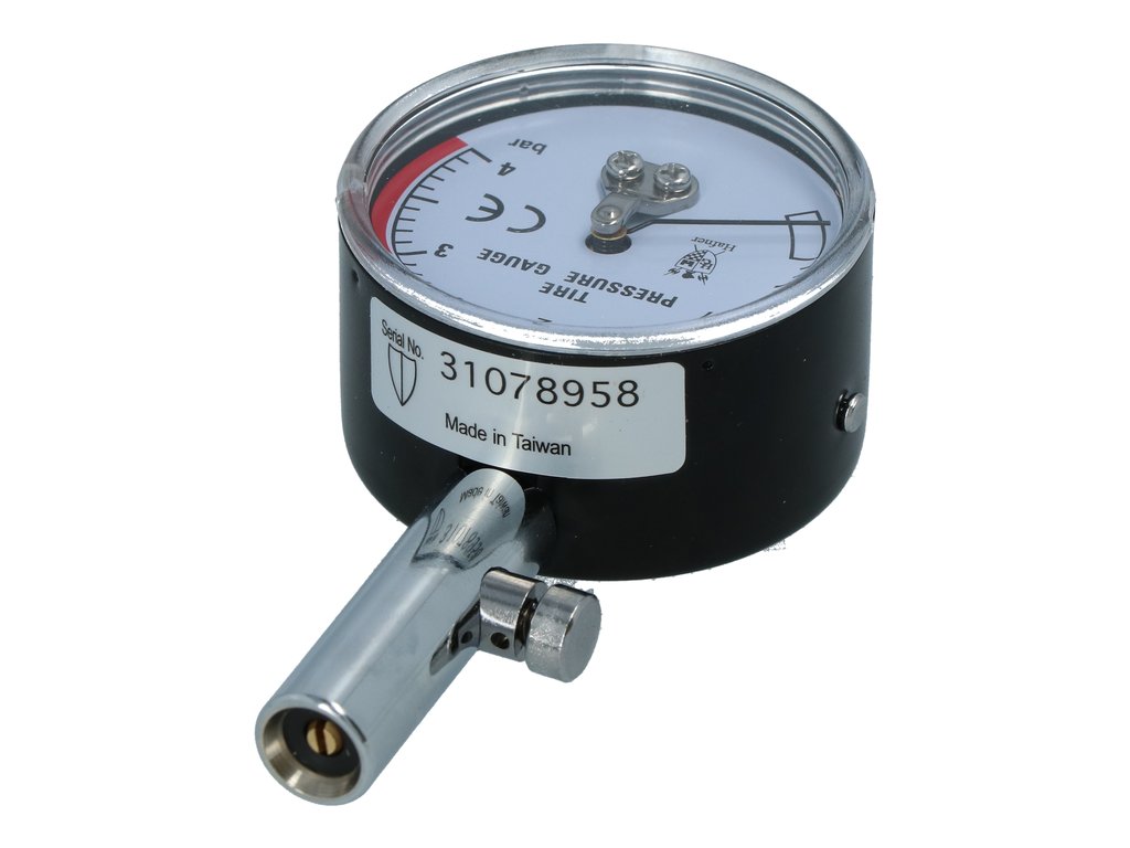 Manometru presiune aer profesional Carpoint , 0-4 bar