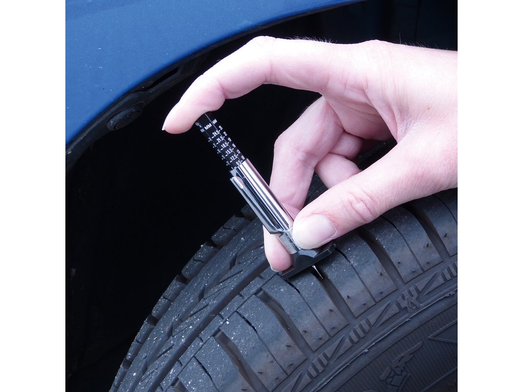 Creion masurat profil anvelopa Carpoint 0-26mm
