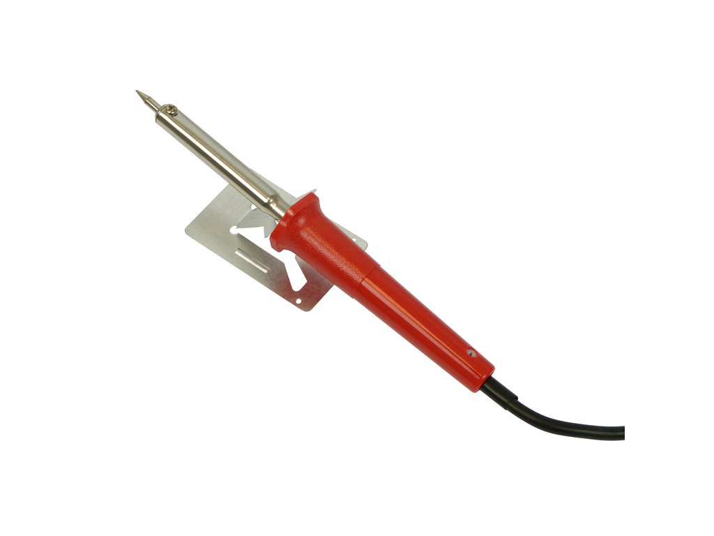 Ciocan de lipit 40W, maner plastic rosu