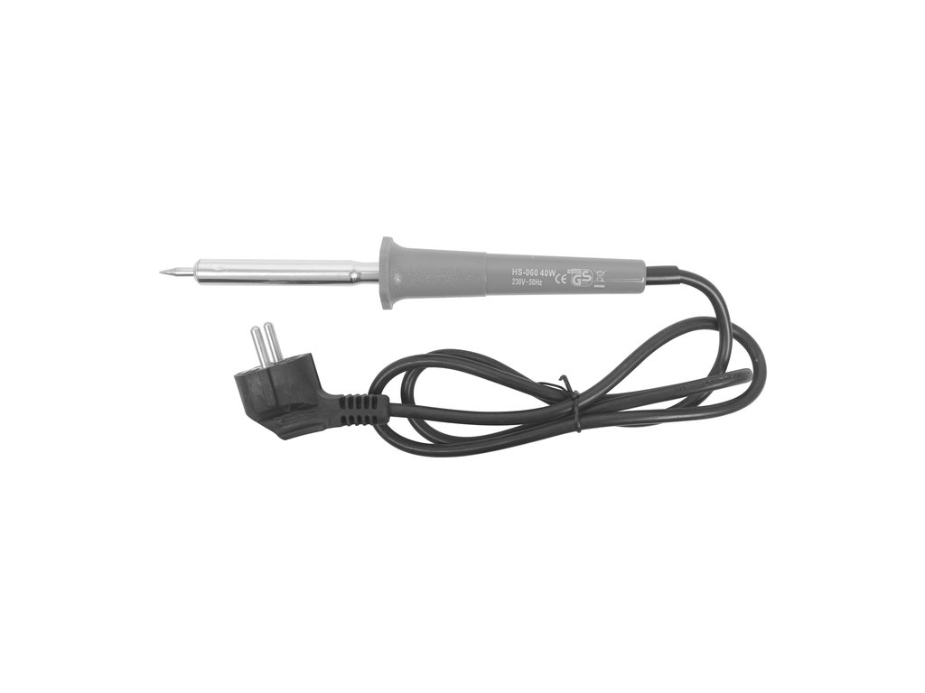 Ciocan de lipit 40W, maner plastic rosu