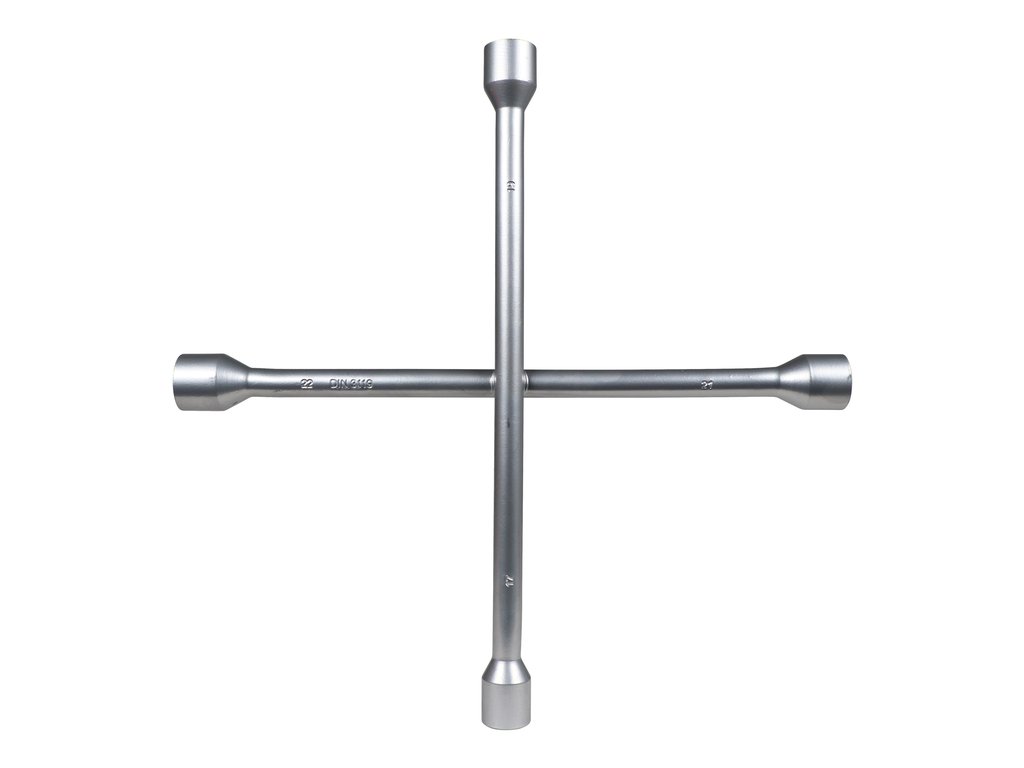 Cheie cruce pentru roti Carpoint cu 4 capete de 17-19-21-22mm