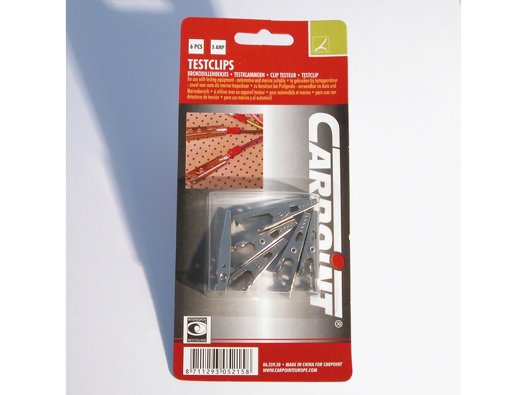 Set 6 clesti test Carpoint pentru echipament de testare , 5A