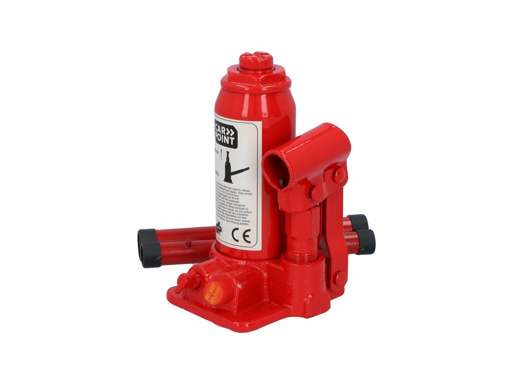 Cric hidraulic Carpoint 2 Tone cu deschidere 15.5-30.8cm