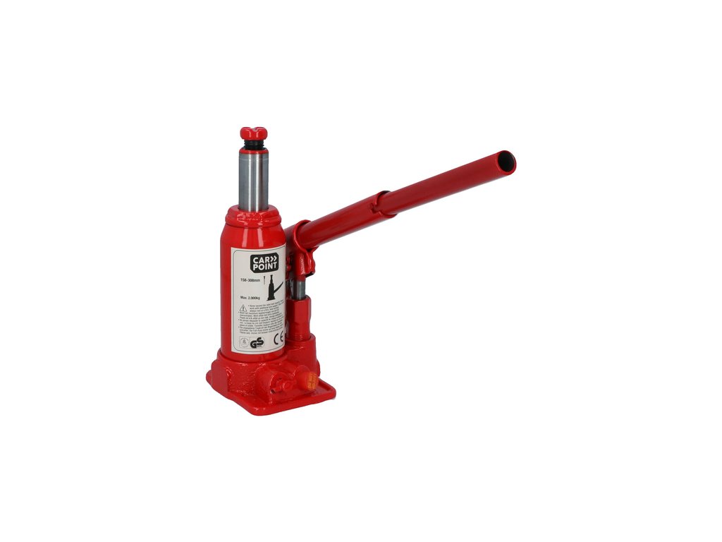 Cric hidraulic Carpoint 2 Tone cu deschidere 15.5-30.8cm