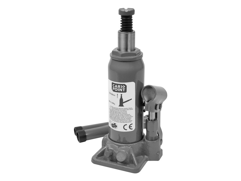 Cric hidraulic Carpoint 2 Tone cu deschidere 15.5-30.8cm