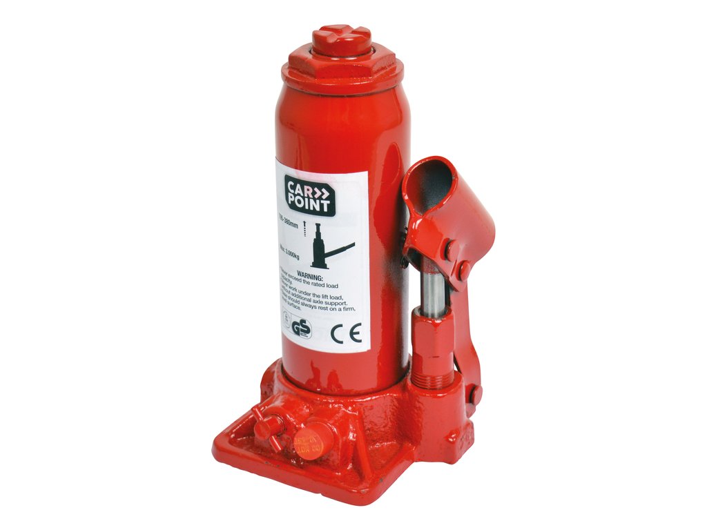 Cric hidraulic Carpoint 3 Tone cu deschidere 19.5-38cm
