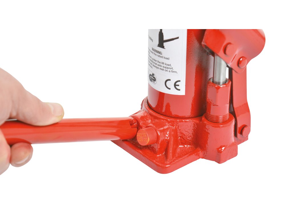 Cric hidraulic Carpoint 3 Tone cu deschidere 19.5-38cm